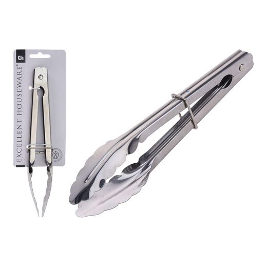 Pinzas De Acero Inoxidable Con Anilla Ajustable 24 Cm