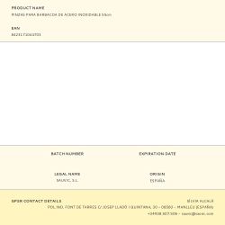 Pinzas Para Barbacoa De Acero Inoxidable 55Cm