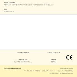 Pistola De Pegamento Por Fusión 100 W Barra De Silicona De Ø11,2 Mm