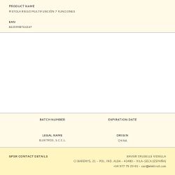 Pistola De Riego, 7 Funciones, Blister