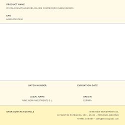 Pistola Desatascadora De Aire Comprimido