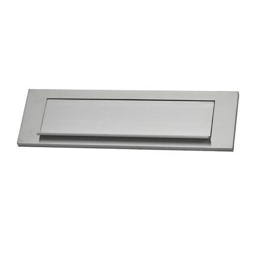Placa De Cartas Para Puerta De Aluminio 25,2 X 7,5 Cm