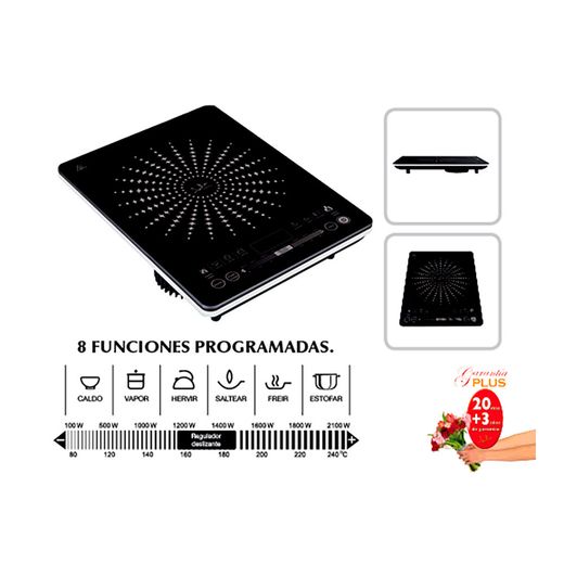 Placa De Inducción 2100 W