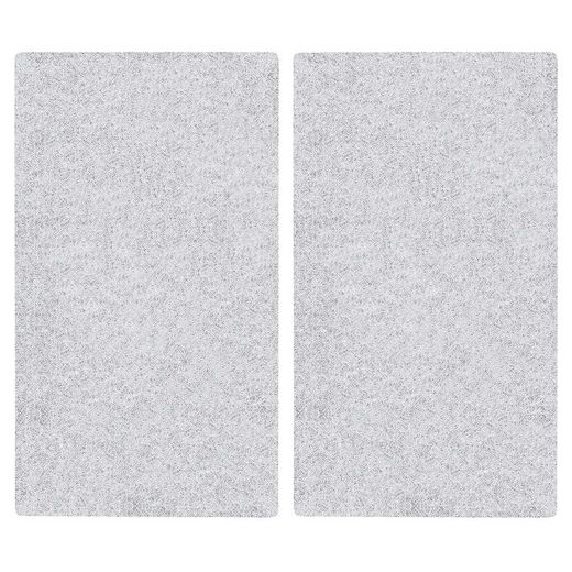 Placas Cobertoras De Vidrio Transparente 30 X 52 Cm, 2 Uds