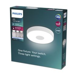 Plafón Led Circular Con Regulación De Intensidad Coiner 24 W 4000 K 2800 Lm Ø 38,9 X 8 Cm