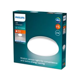 Plafón Led Circular Con Sensor Acuna 21 W 4000 K 2900 Lm 34,5 X 34,5 X 7,1 Cm