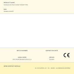 Plancha De Pelo Shine Therapy Pro