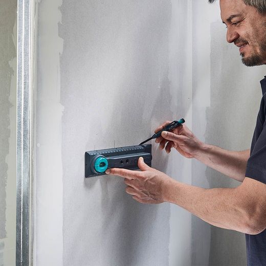 Plantilla De Perforación Electricidad, Para Medidas De 71 Y 91 Mm