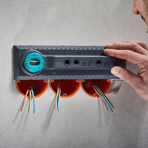 Plantilla De Perforación Electricidad, Para Medidas De 71 Y 91 Mm