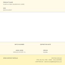 Plantilla Para Calzado Eco-Cuero