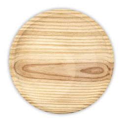 Plato De Madera Especial Para Pulpo Ø22 Cm