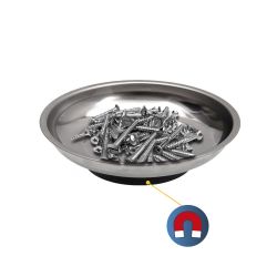 Plato Imantado Acero Inoxidable Ø10,5 Cm