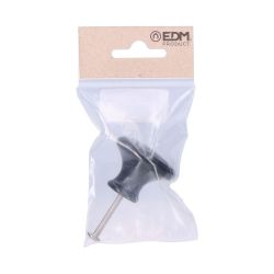 Pomo 38Mm Hierro Negro