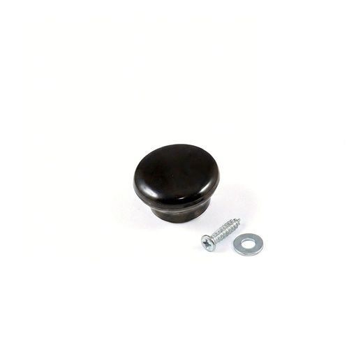 Pomo De Baquelita Para Tapa, Universal, Con Rosca M5, Ø4,5 X 2,5 Cm