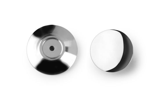 Pomo Inox Para Tapa De Cristal