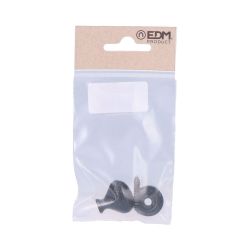 Pomo Ovalado 22Mm Hierro Forjado