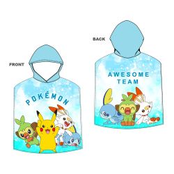 Poncho De Playa Infantil 55 X 110 Cm  Pokemon