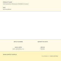 Portabobinas Para Rollo Papernet De Suelo