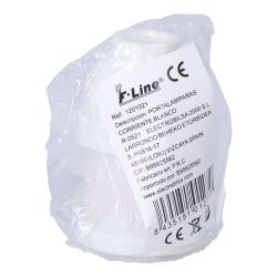 Portalámparas Corriente E27 Blanco (Retractilado)