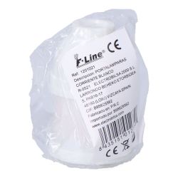 Portalámparas Corriente E27 Blanco (Retractilado)