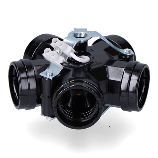 Portalámparas Múltiple, 5 Portalámparas E27, M10, 4 A 250 V, Negro (Retractilado)