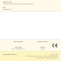 Portalamparas Roscado Liso Con Tirador E27 Negro