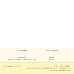 Portalamparas Zocalo E27 Curvo Solera 6510