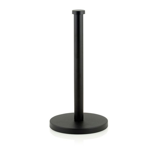 Portarrollos De Metal Negro Ø16 X 32 Cm