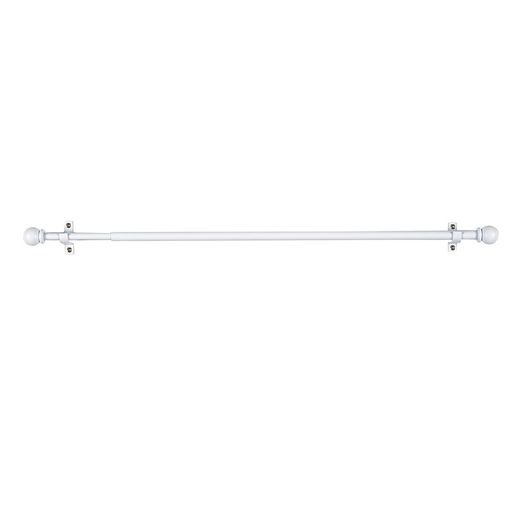 Portavisillo Extensible Deco Esfera Blanco, 120 - 215 Cm