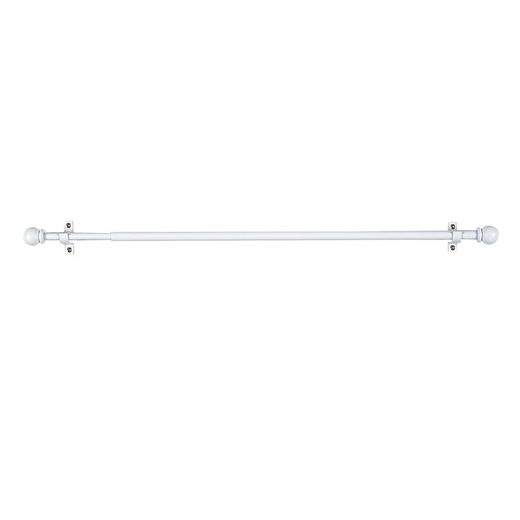 Portavisillo Extensible Deco Esfera Blanco, 120 - 215 Cm