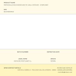 Portavisillo Extensible Deco Esfera Gris, 70 - 120 Cm