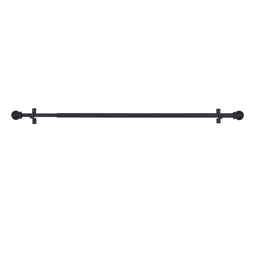 Portavisillo Extensible Deco Esfera Negro, 120 - 215 Cm