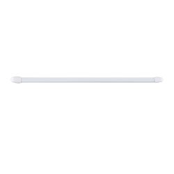 Portavisillo Extensible Plano Blanco, Ø1,1 X 40 - 65 Cm,  2 Uds