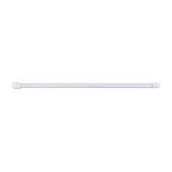 Portavisillo Extensible Plano Blanco, Ø1,1 X 60 - 105 Cm, 2 Uds