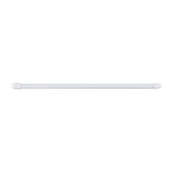 Portavisillo Extensible Plano Blanco, Ø1,1 X 60 - 105 Cm, 2 Uds