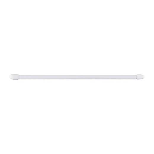 Portavisillo Extensible Plano Blanco, Ø1,1 X 80 - 145 Cm, 2 Uds