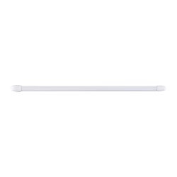 Portavisillo Extensible Plano Blanco, Ø1,1 X 80 - 145 Cm, 2 Uds