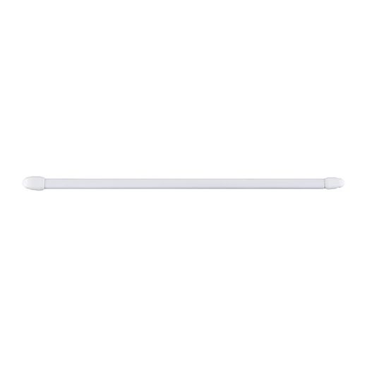 Portavisillo Extensible Plano Blanco, Ø1,1 X 80 - 145 Cm, 2 Uds