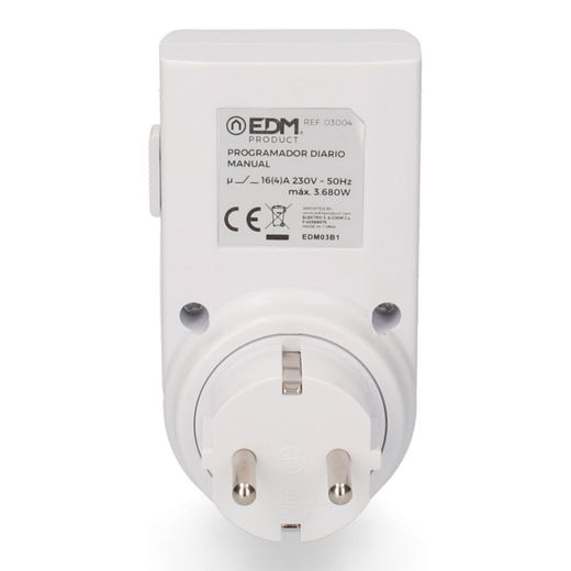 Programador Diario Analógico 230 V 16 A