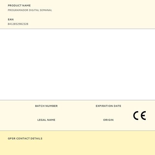 Programador Digital Semanal