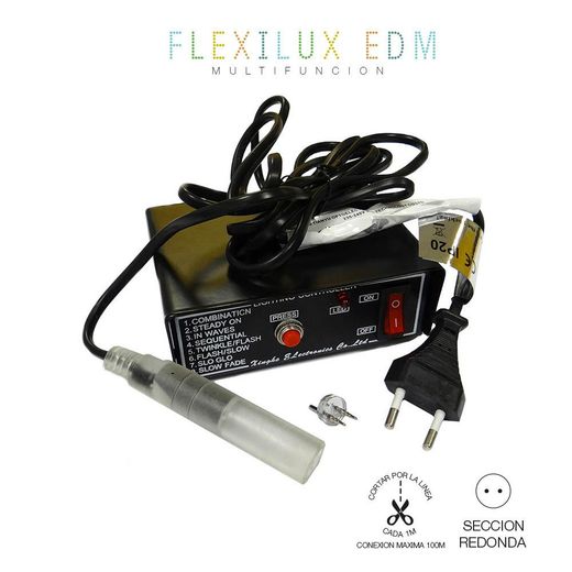 Programador Tubo Flexilux 2 Vias Ip44 Máx.100 M