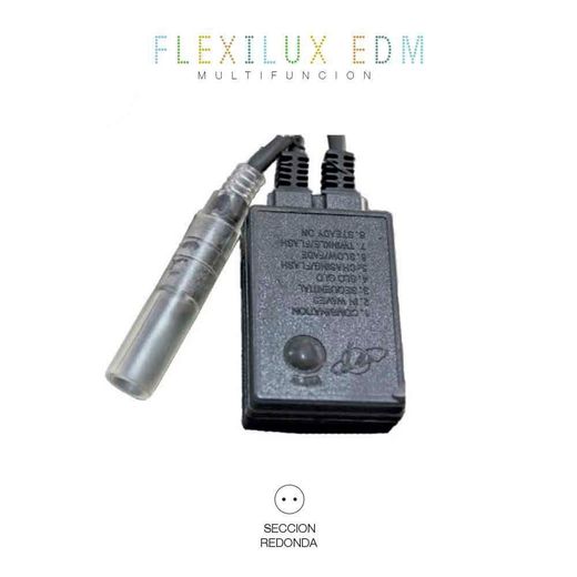 Programador Tubo Flexilux 2 Vias Ip44 Máx.45 M