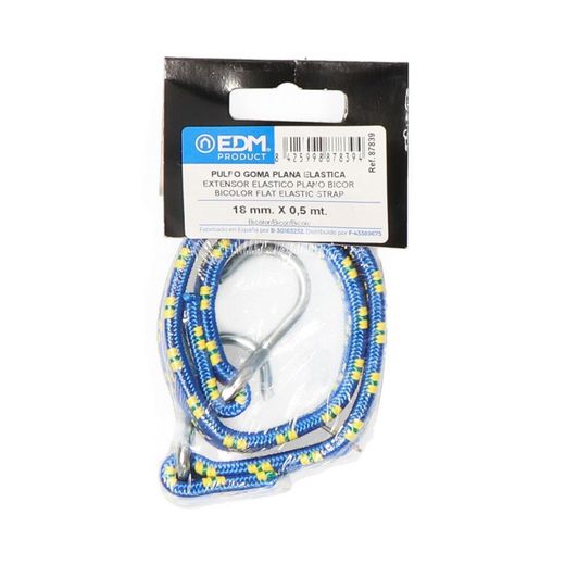 Pulpo Goma Plano Bicolor 0,5M Colores / Modelos Surtidos