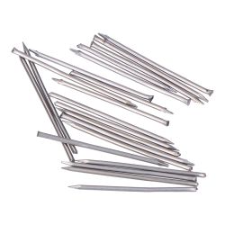 Punta Aguja Acero Para Tapeta 2,5 Cm, Pack 100 Uds