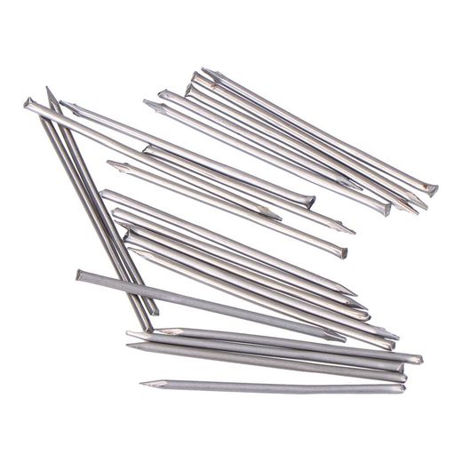 Punta Aguja Acero Para Tapeta 2,5 Cm, Pack 100 Uds