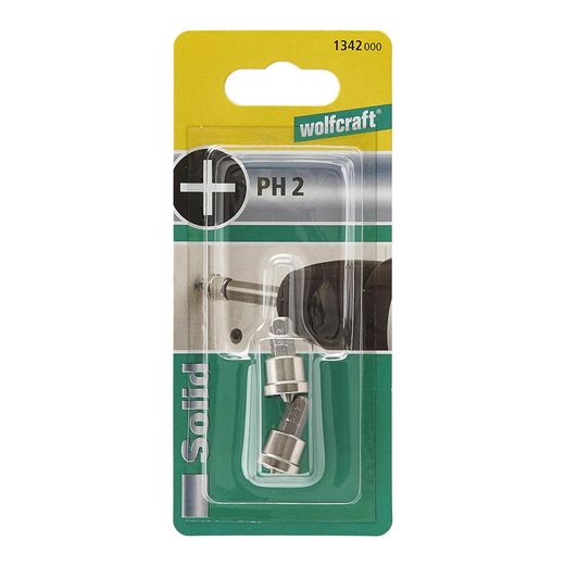 Puntas Ph 2 X 25 Mm Solid, 2 Uds