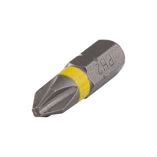 Puntas Phillips Ph2 X 25 Mm Solid, 3 Uds