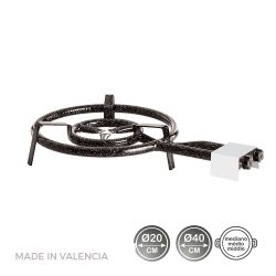 Quemador De Gas Butano/Propano Ø40Cm 2 Fuegos
