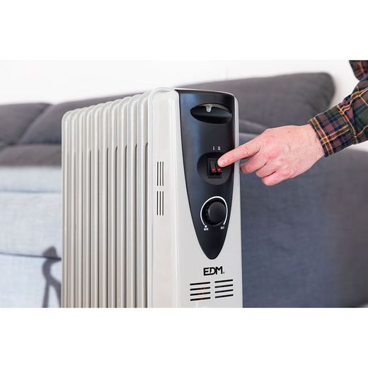 Radiador De Aceite 2500 W Con 11 Elementos