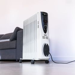 Radiador De Aceite 2500 W Con 11 Elementos
